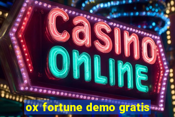 ox fortune demo gratis